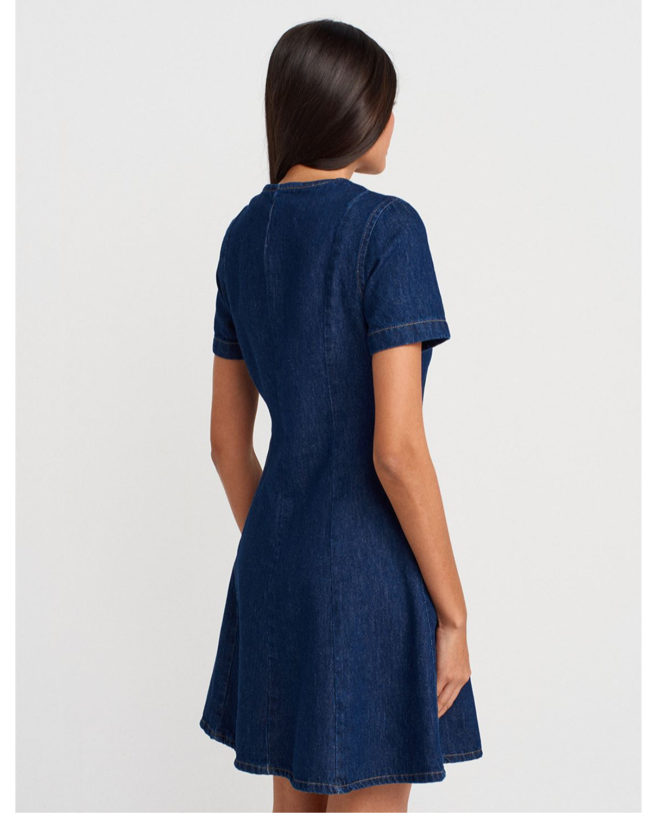 ჯინსის კაბა